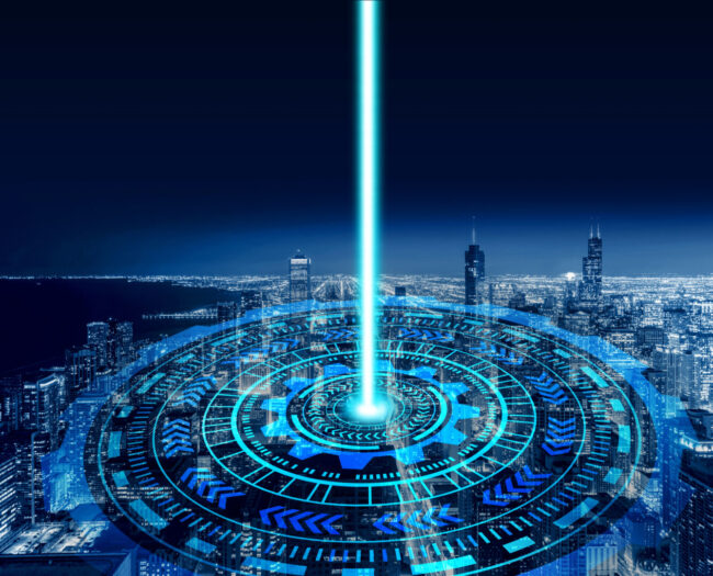 Overnight Website Design: Illinois map highlighting major cities where WebDesign.Onl offers fast website services