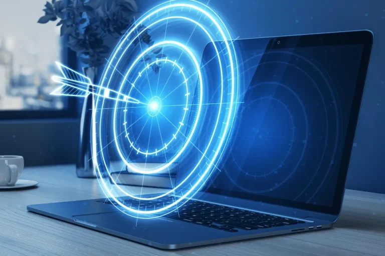 Website Design Online: A dynamic blend of Chicago's skyline and global landmarks, symbolizing the vast reach of Web Design Online